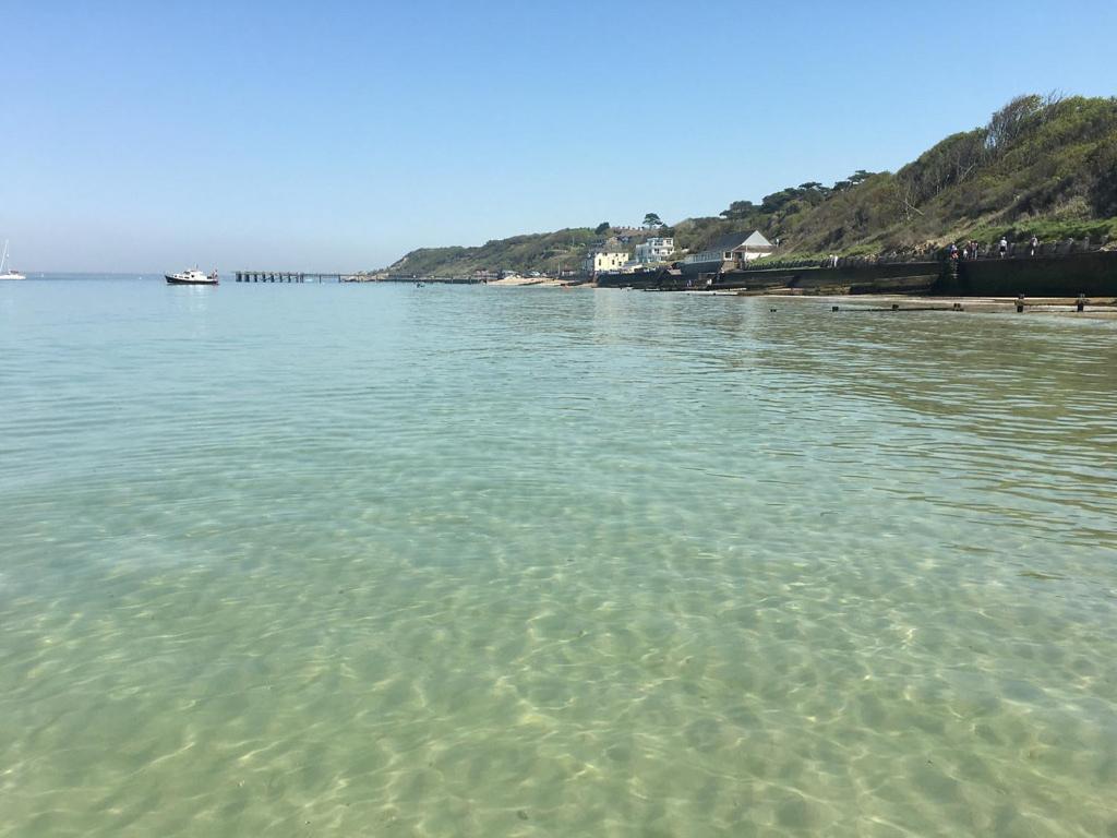 פרשווטר Beau - Brambles Chine, Colwell Bay - 5 Star Wifi - Short Walk To The Hut And Beach - 1 Night Stays Available - Ferry Offers מראה חיצוני תמונה